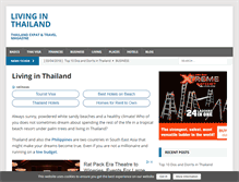 Tablet Screenshot of living-in-thailand.com